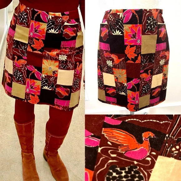 Rare Lilly Pulitzer Patchwork Skirt - Picture 1 of 6